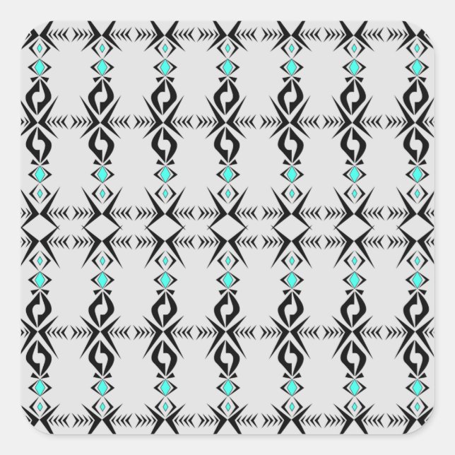 Adesivo Quadrado Paz ~ Tranquilo (Frente)