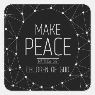 Adesivo Quadrado Peacemakers