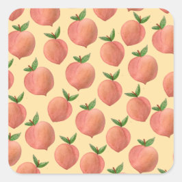 Adesivo Quadrado Peaches