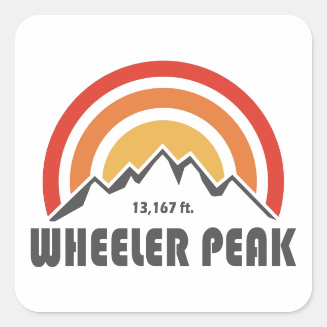 Adesivo Quadrado Peak Wheeler (Frente)