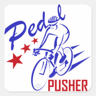 Adesivo Quadrado Pedal Pusher