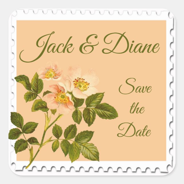 Adesivo Quadrado Pedra de Apleto de Aquarela (Frente)