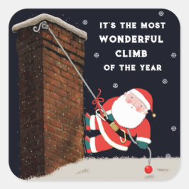 Adesivo Quadrado Pedra de Praça de Natal escalada