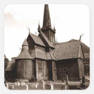 Adesivo Quadrado Pedras de Pedra Genalogia Gótica da Igreja Gótica 