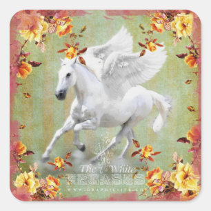 Adesivo Quadrado Pegasus II - Autocolantes