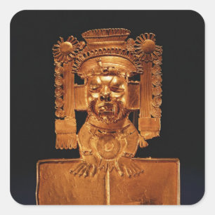 Adesivo Quadrado Peitoral do deus Xipe Totec