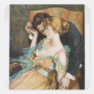 Adesivo Quadrado Pele Você ama tocar Maria Greene Blumenschein