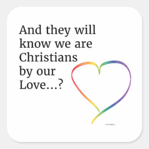 Adesivo Quadrado Pelos Nossos Autocolantes