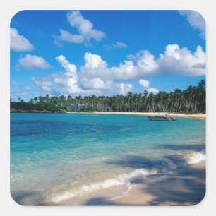 Adesivo Quadrado Península de La Samana, República Dominicana, 2