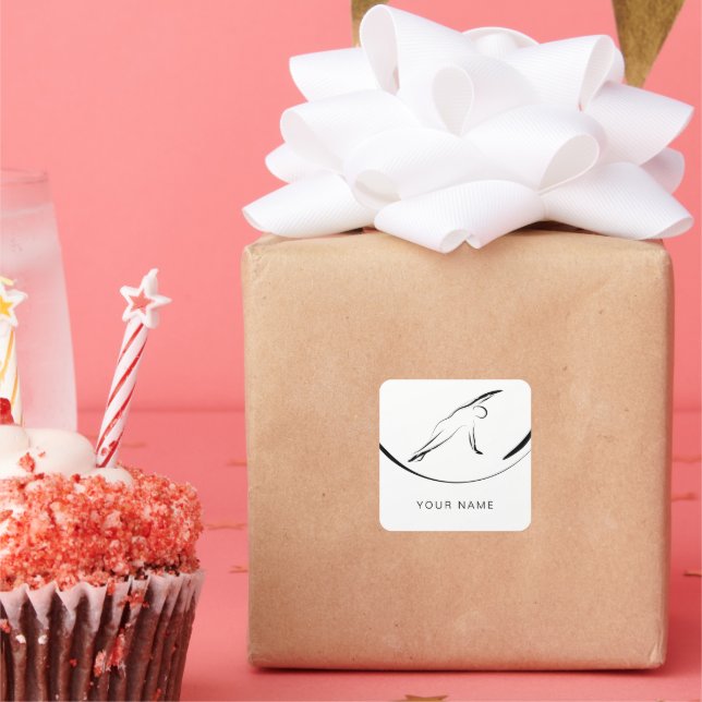 Adesivo Quadrado Pensa lateral de pilotos (Festa)