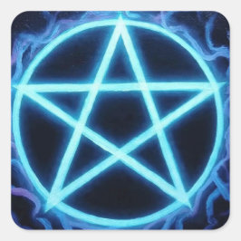Adesivo Quadrado Pentacles4Pagãos