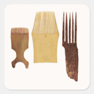 Adesivo Quadrado Pentes do Inuit, da costa americana noroeste