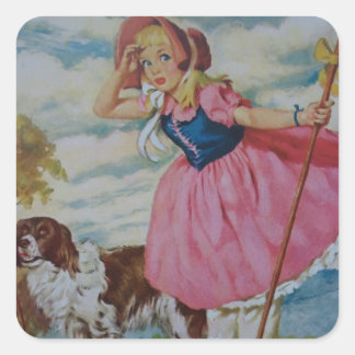 Adesivo Quadrado Pequeno Bo Beep