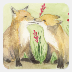 Adesivo Quadrado Pequenos Vixens