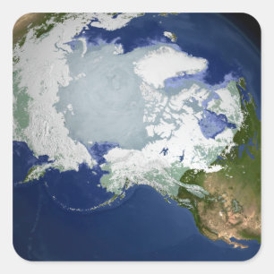 Adesivo Quadrado Permafrost Circum-Ártico