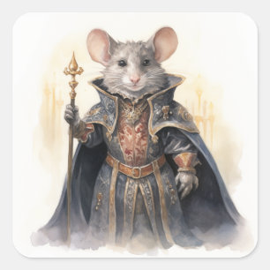 Adesivo Quadrado Personagem do Rei Rato do Quebra-Nozes