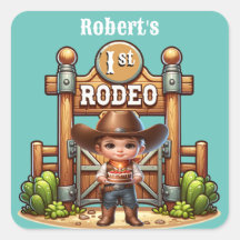 Personalização de Aniversário do Primeiro Rodeo Oc