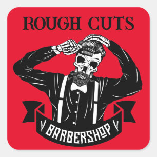 Adesivo Quadrado Personalização do esqueleto legante