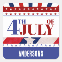 Personalização do Flag of America Artsy em 4 de ju