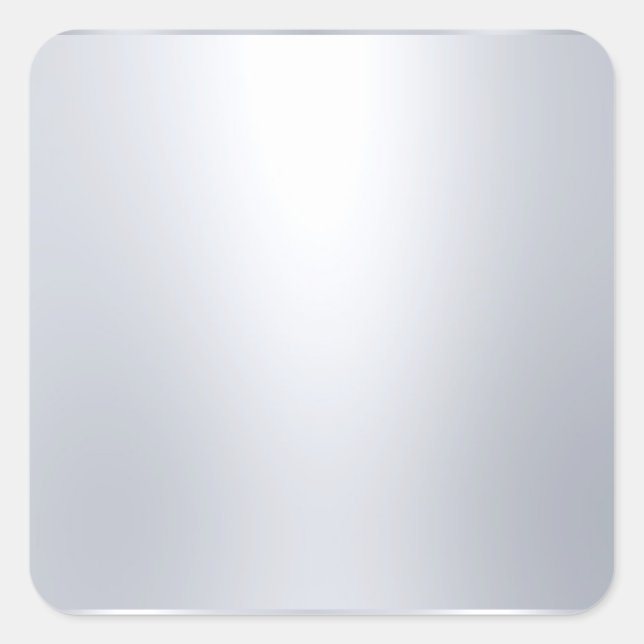 Adesivo Quadrado Personalização Moderna Elegante do Modelo de aparê (Frente)