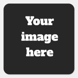 Adesivo Quadrado Personalizado