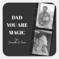 Personalizado 'Pai Você É Magia' Foto De Dois Pais