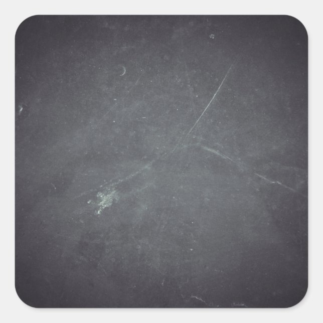 Adesivo Quadrado Personalizado Personalizado Seu Quadro Preto (Frente)