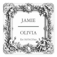 Personalizado Vitoriano de Rolagem Napkin - casame