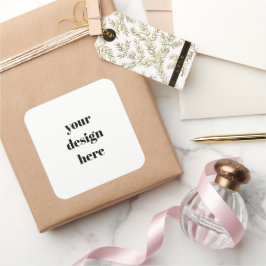 Adesivo Quadrado Personalizar