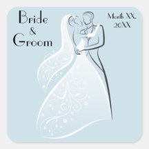 Personalizar o Produto Blue Retro Wedding Dancers 
