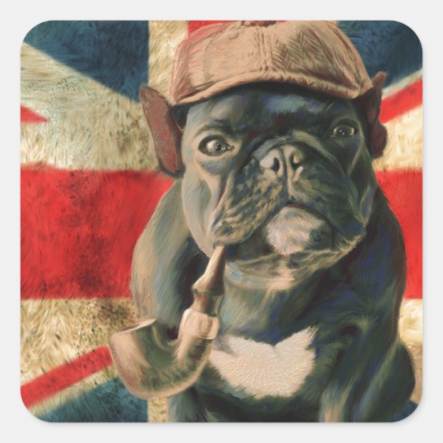 Adesivo Quadrado Personalizar produto (Frente)