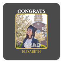 Personalized congrats grad 2025