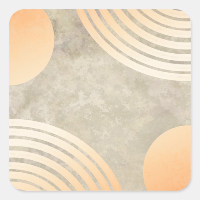 Adesivo Quadrado Personalized Custom Your Own Photo & Text (Frente)