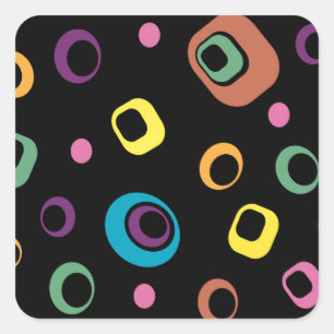 Adesivo Quadrado Personalized Custom Your Own Photo & Text