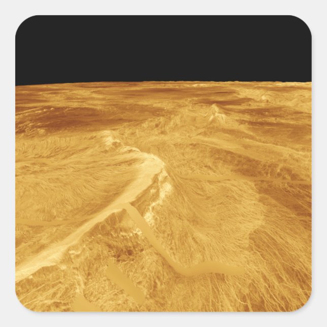 Adesivo Quadrado Perspectiva 3D de Latona Vorona (Frente)