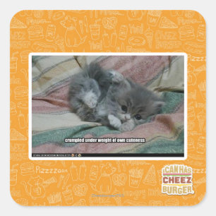 Adesivo Quadrado Peso da própria beleza