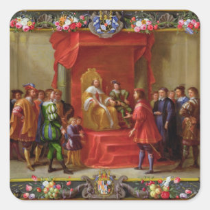 Adesivo Quadrado Peter IV, rei de Aragon