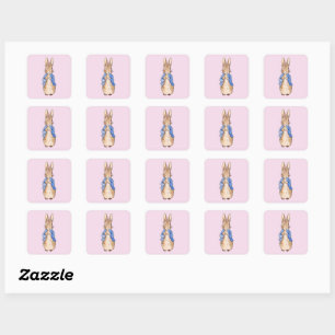 Adesivo Quadrado Peter Rabbit Square Sticker
