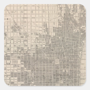 Adesivo Quadrado Philadelphfia