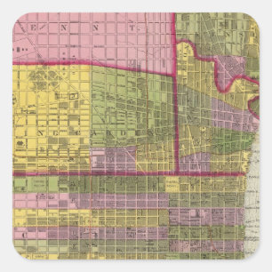 Adesivo Quadrado Philadelphfia 7