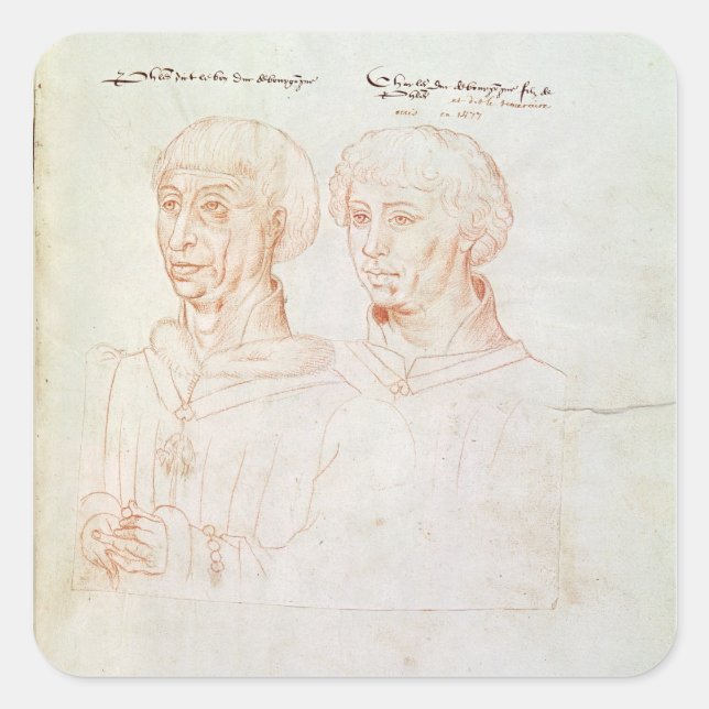 Adesivo Quadrado Philip III, o Bom (Frente)