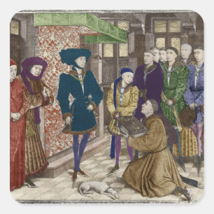 Adesivo Quadrado Philip o bom, duque de Borgonha