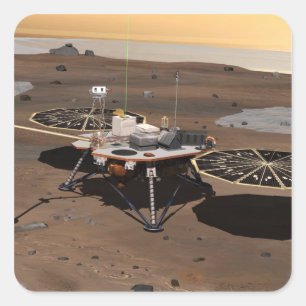 Adesivo Quadrado Phoenix Mars Lander 5