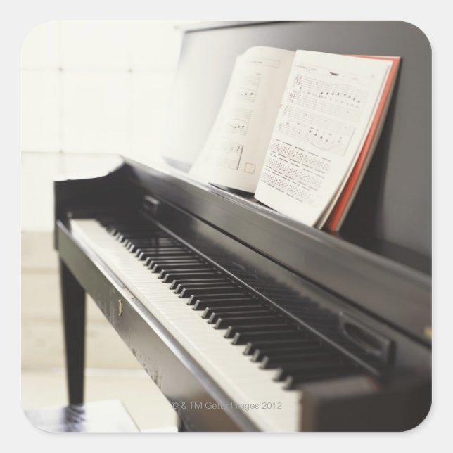 Adesivo Quadrado Piano (Frente)