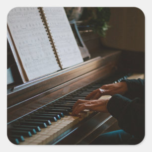 Adesivo Quadrado Piano legal