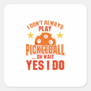 Adesivo Quadrado Picleball