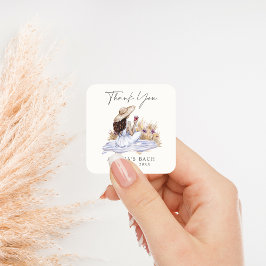 Adesivo Quadrado Picnic Cottage Bachelorette