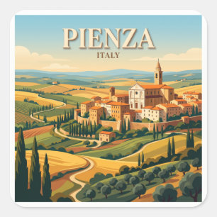 Adesivo Quadrado Pienza Itália