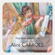 Pierre Auguste Renoir - Jovens Meninas no Piano