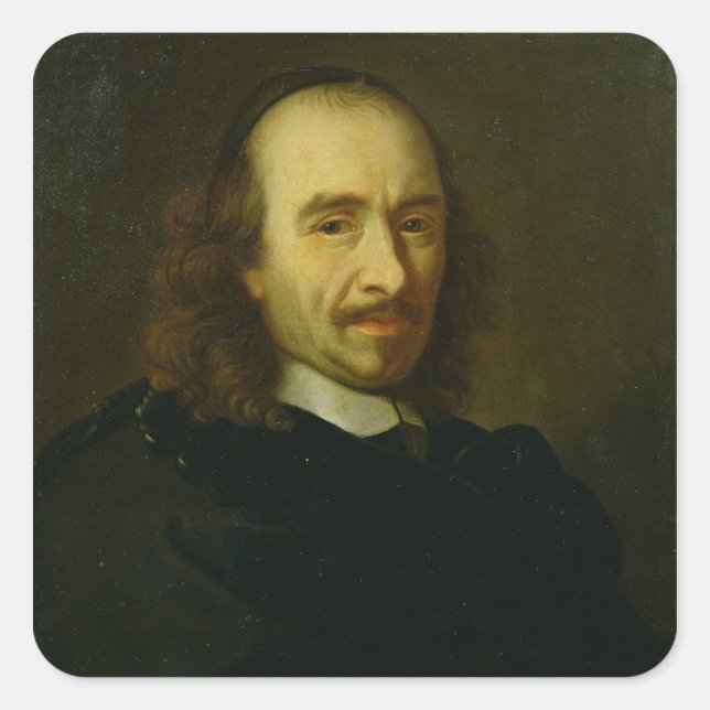 Adesivo Quadrado Pierre de Corneille 1647 (Frente)